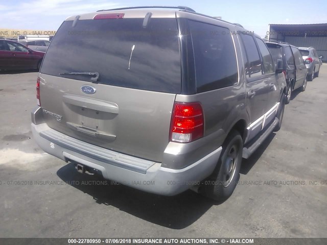 1FMRU15W33LC58753 - 2003 FORD EXPEDITION XLT GOLD photo 4