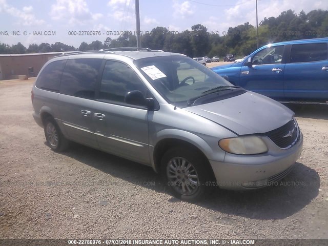 2C8GP64L23R109862 - 2003 CHRYSLER TOWN & COUNTRY LIMITED GRAY photo 1