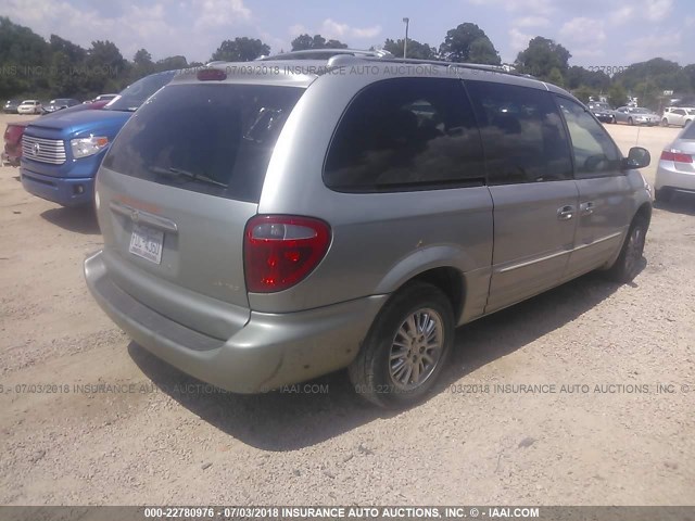 2C8GP64L23R109862 - 2003 CHRYSLER TOWN & COUNTRY LIMITED GRAY photo 4