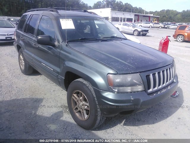 1J4GX48S04C129118 - 2004 JEEP GRAND CHEROKEE LAREDO/COLUMBIA/FREEDOM 绿色 照片 1