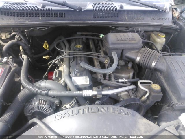 1J4GX48S04C129118 - 2004 JEEP GRAND CHEROKEE LAREDO/COLUMBIA/FREEDOM 绿色 照片 10