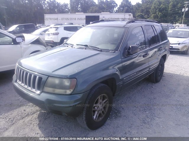 1J4GX48S04C129118 - 2004 JEEP GRAND CHEROKEE LAREDO/COLUMBIA/FREEDOM 绿色 照片 2