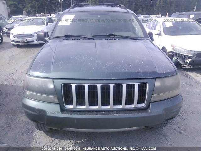 1J4GX48S04C129118 - 2004 JEEP GRAND CHEROKEE LAREDO/COLUMBIA/FREEDOM 绿色 照片 6