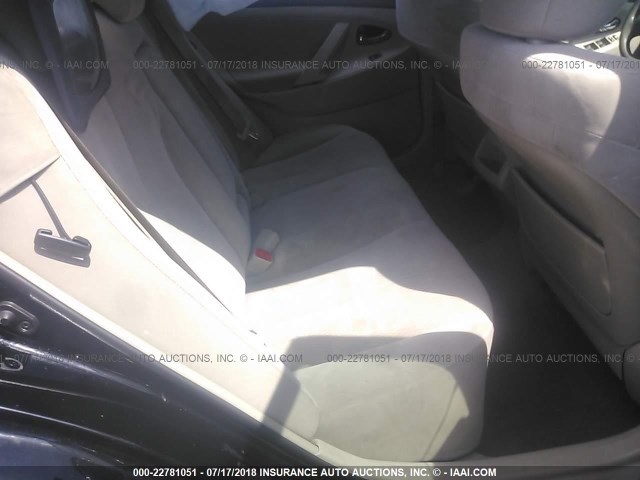 4T1BF3EK6BU671456 - 2011 TOYOTA CAMRY SE/LE/XLE BLACK photo 8