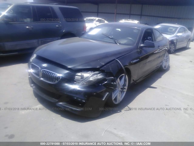 WBAYM9C58FD248353 - 2015 BMW 650 I BLACK photo 2