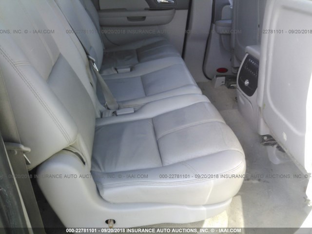 1GKFK16378J211539 - 2008 GMC YUKON XL K1500 GOLD photo 8