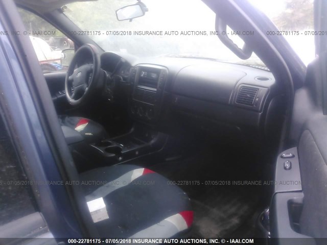 1FMZU73K85UA74490 - 2005 FORD EXPLORER XLT/XLT SPORT/NBX 蓝色 照片 5