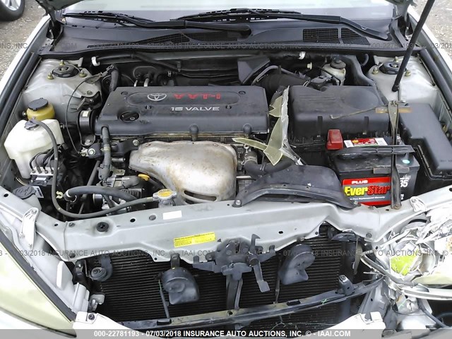 4T1BE30K96U679485 - 2006 TOYOTA CAMRY LE/XLE/SE 银色 照片 10