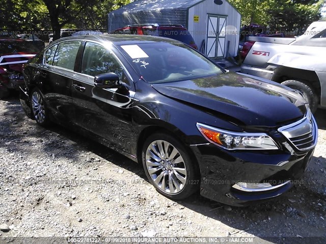 JH4KC1F96GC000667 - 2016 ACURA RLX ADVANCE BLACK photo 1