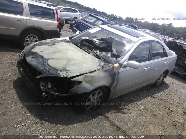 4T1BE32K55U596356 - 2005 TOYOTA CAMRY LE/XLE/SE Сұр фото 2