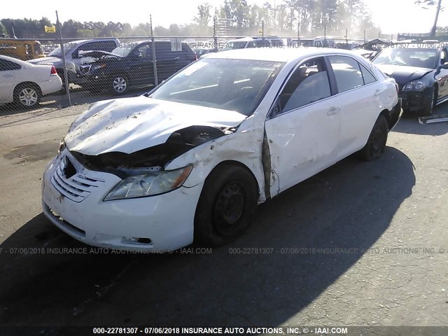4T1BK46K07U503920 - 2007 TOYOTA CAMRY NEW GENERAT LE/XLE/SE WHITE photo 2