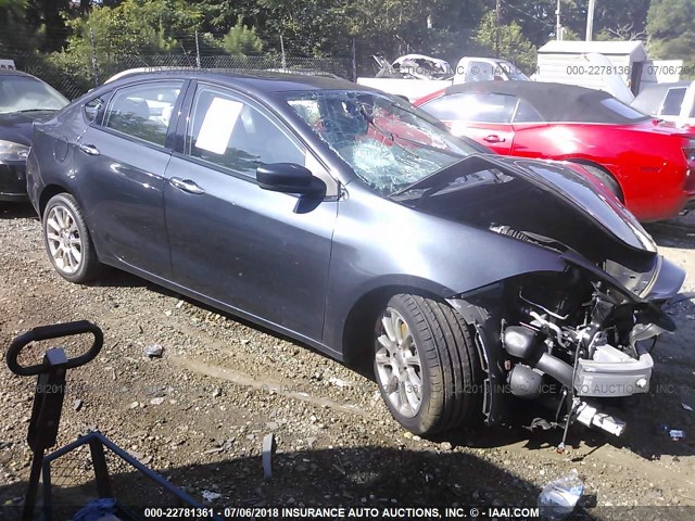 1C3CDFCA7DD285453 - 2013 DODGE DART LIMITED/R/T GRAY photo 1