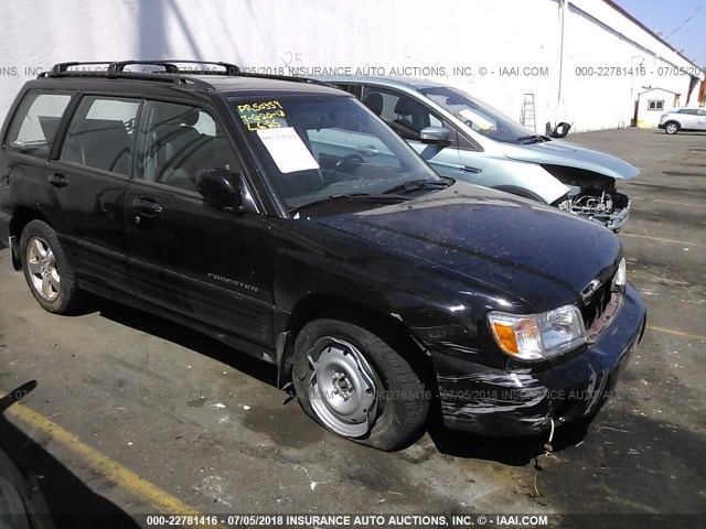 JF1SF65672H740016 - 2002 SUBARU FORESTER S 黑色 照片 1
