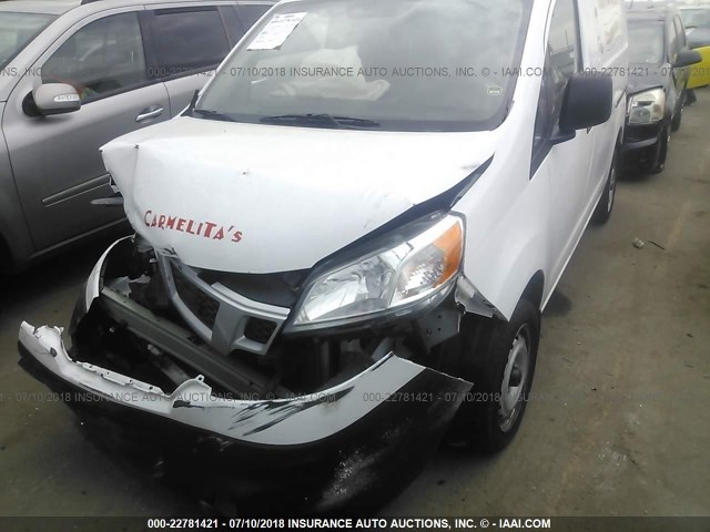 3N6CM0KN2HK722095 - 2017 NISSAN NV200 2.5S/2.5SV WHITE photo 2