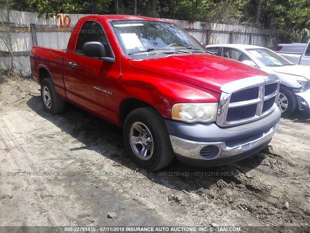 1D7HA16K45J646471 - 2005 DODGE RAM 1500 ST RED photo 1