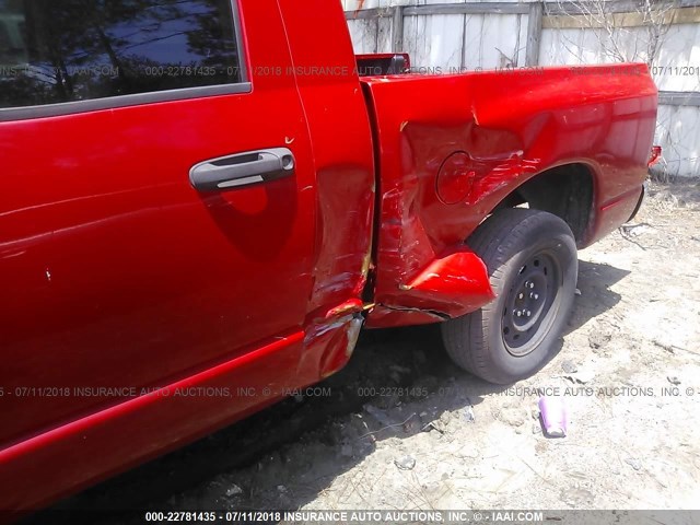 1D7HA16K45J646471 - 2005 DODGE RAM 1500 ST RED photo 6