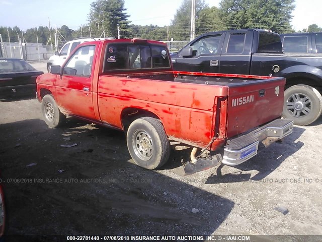 1N6SD11S6RC332326 - 1994 NISSAN TRUCK XE RED photo 3