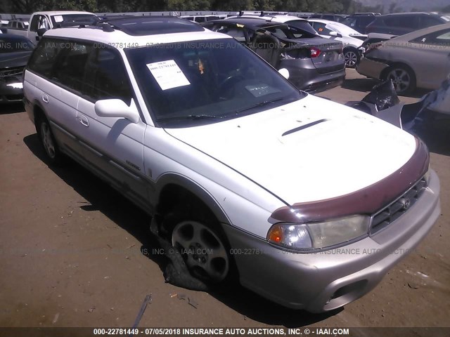 4S3BG6854W7655270 - 1998 SUBARU LEGACY 30TH ANN OUTBACK/LTD/SPT WHITE photo 1