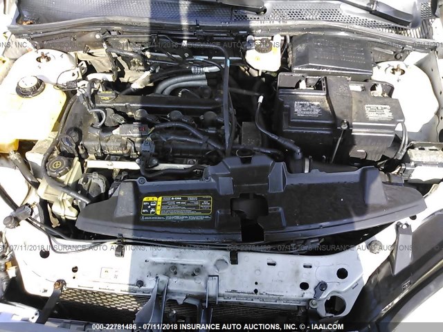 1FAFP34N27W122384 - 2007 FORD FOCUS ZX4/S/SE/SES SILVER photo 10