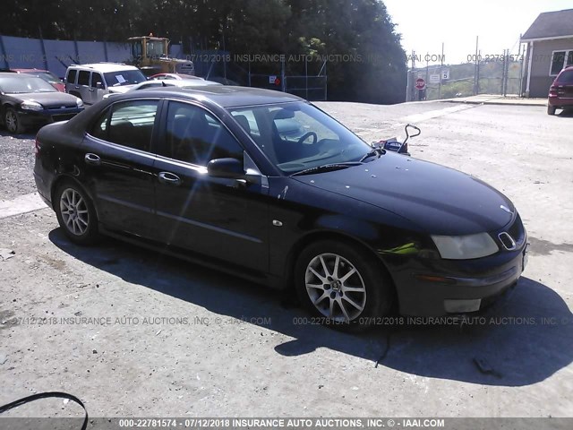 YS3FD49Y531036286 - 2003 SAAB 9-3 ARC BLACK photo 1