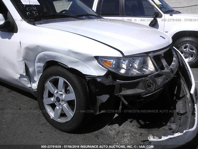 5S3ET13M962802135 - 2006 SAAB 9-7X ARC WHITE photo 6