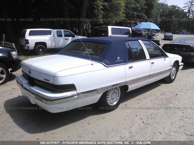 1G4BN52P5RR438776 - 1994 BUICK ROADMASTER WHITE photo 4