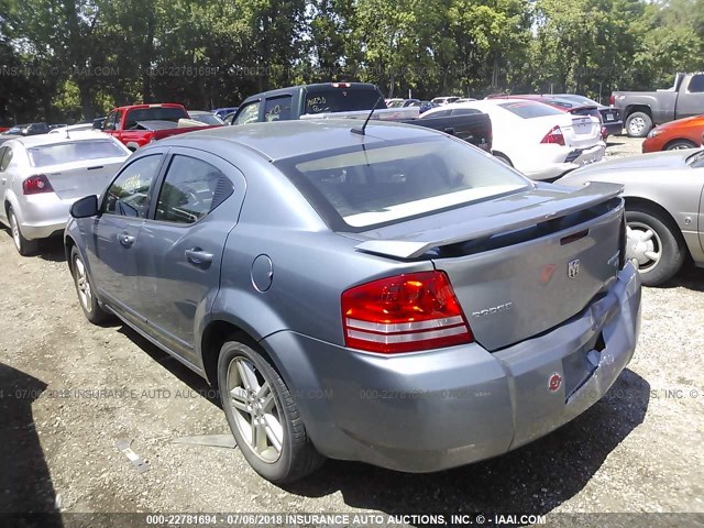 1B3CC5FB0AN118775 - 2010 DODGE AVENGER R/T GRAY photo 3