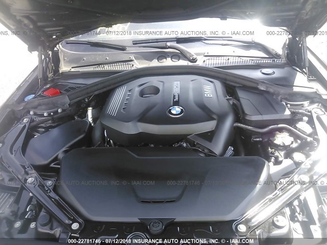 WBA2M9C34HV717567 - 2017 BMW 230XI BLACK photo 10