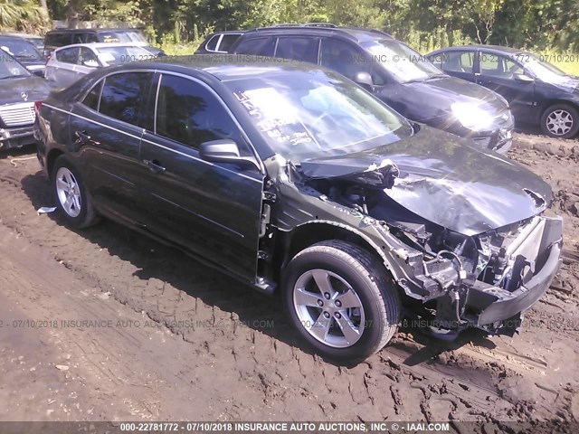 1G11B5SL6EF144085 - 2014 CHEVROLET MALIBU LS ნაცრისფერი ფოტო 1