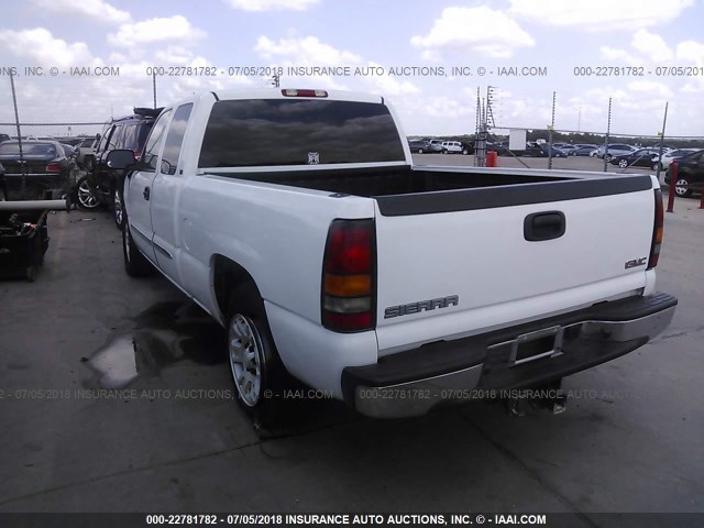 1GTEC19TX5Z274406 - 2005 GMC NEW SIERRA C1500 WHITE photo 3