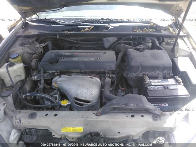 4T1BE32K92U007000 - 2002 TOYOTA CAMRY LE/XLE/SE 棕色 照片 10