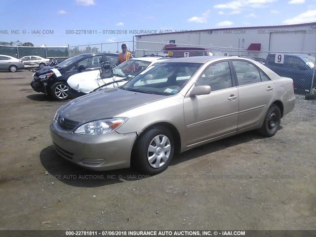 4T1BE32K92U007000 - 2002 TOYOTA CAMRY LE/XLE/SE 棕色 照片 2
