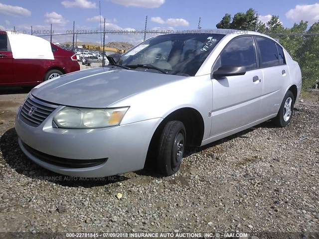 1G8AG52F15Z146712 - 2005 SATURN ION LEVEL 1 SILVER photo 2