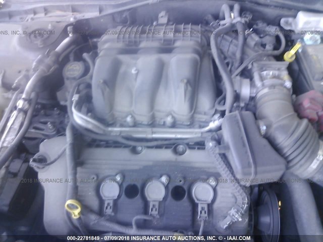 3FAHP0JG7CR328195 - 2012 FORD FUSION SEL GRAY photo 10