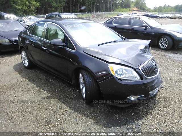 1G4PP5SK5D4107870 - 2013 BUICK VERANO BROWN photo 1