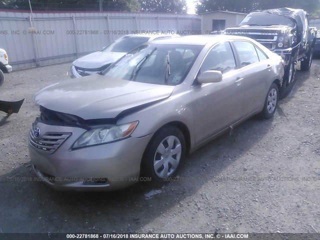 4T1BE46K69U866085 - 2009 TOYOTA CAMRY SE/LE/XLE BEIGE photo 2