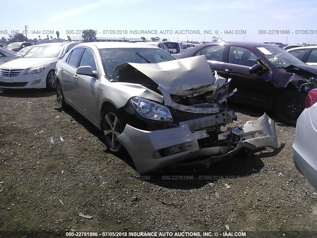 1G1ZC5E14BF147928 - 2011 CHEVROLET MALIBU 1LT 金色 照片 1