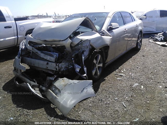 1G1ZC5E14BF147928 - 2011 CHEVROLET MALIBU 1LT 金色 照片 6