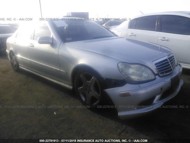 WDBNG75J75A457741 - 2005 MERCEDES-BENZ S 500 SILVER photo 1
