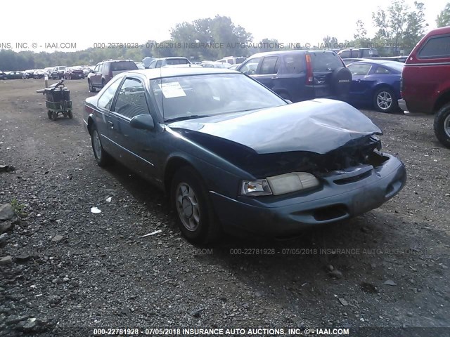 1FALP6242SH124826 - 1995 FORD THUNDERBIRD LX GREEN photo 1