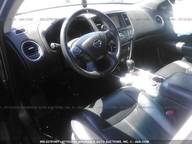 5N1AR2MM8FC693504 - 2015 NISSAN PATHFINDER S/SV/SL/PLATINUM 灰色 照片 5