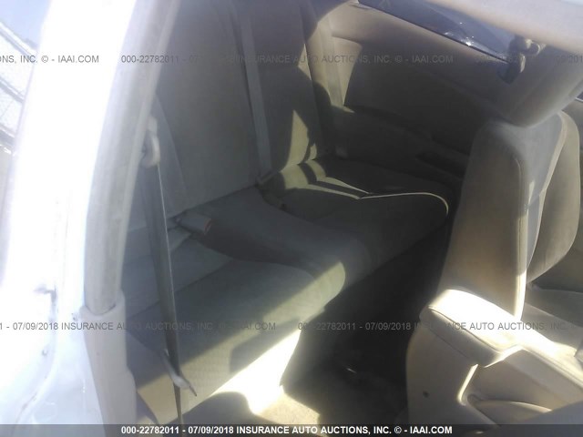 1HGEM22175L029241 - 2005 HONDA CIVIC DX VP WHITE photo 8