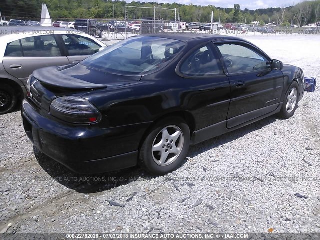 1G2WP12K3XF313078 - 1999 PONTIAC GRAND PRIX GT BLACK photo 4