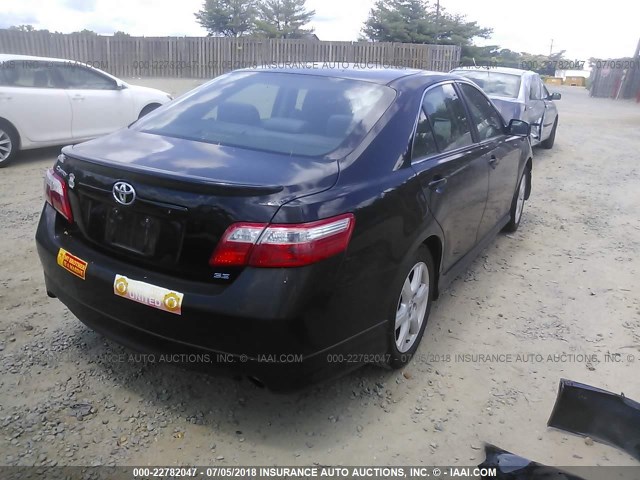 4T1BE46K19U337045 - 2009 TOYOTA CAMRY SE/LE/XLE 黑色 照片 4