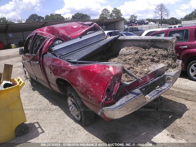 1D7KS28C87J535889 - 2007 DODGE RAM 2500 ST/SLT 红色 照片 3