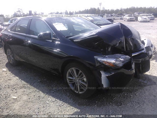 4T1BF1FK9HU273993 - 2017 TOYOTA CAMRY LE/XLE/SE/XSE BLACK photo 1