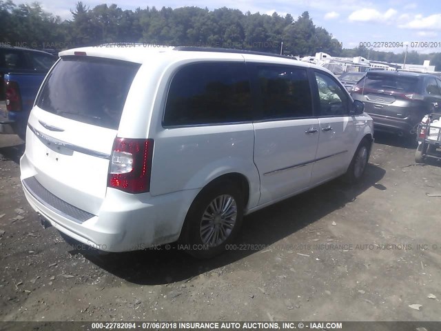 2C4RC1CG8GR222508 - 2016 CHRYSLER TOWN & COUNTRY TOURING L WHITE photo 4