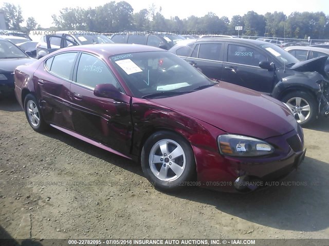 2G2WP552461191999 - 2006 PONTIAC GRAND PRIX RED photo 1