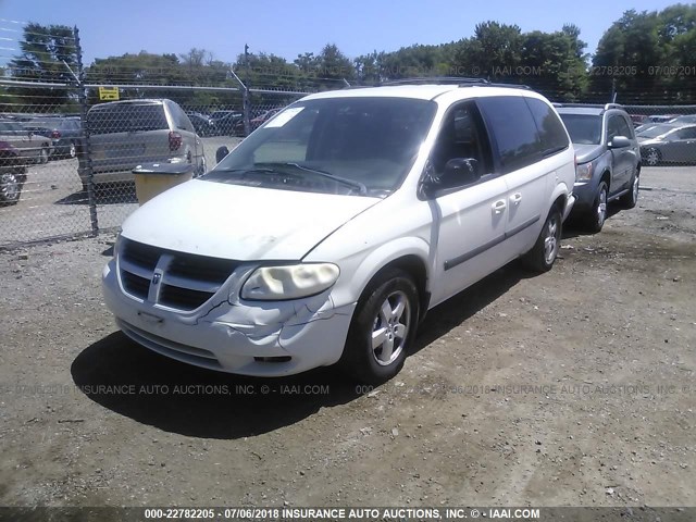 1D4GP24R46B615309 - 2006 DODGE GRAND CARAVAN SE WHITE photo 2