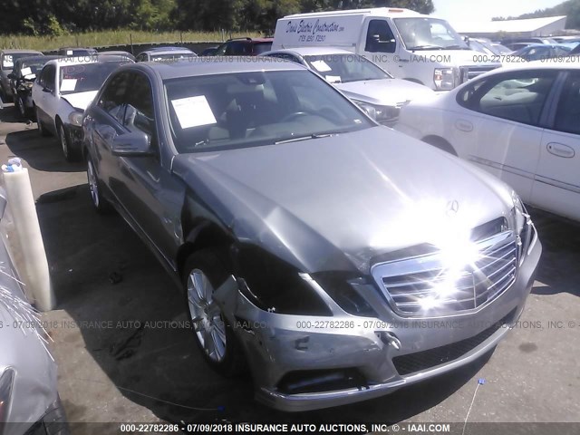 WDDHF8JB7CA548405 - 2012 MERCEDES-BENZ E 350 4MATIC GRAY photo 1